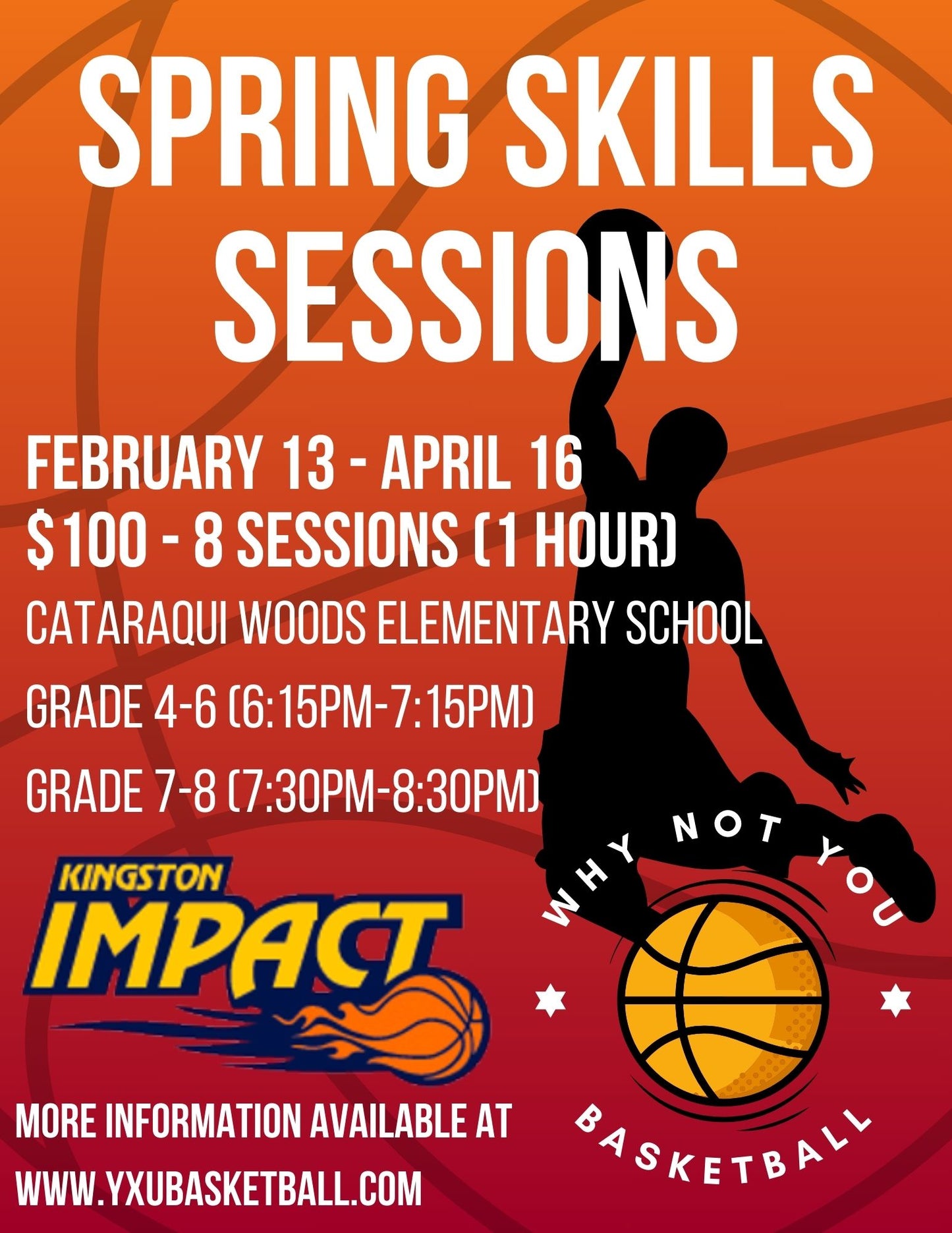 Tuesday Night Skills Sessions - Cataraqui Woods Elementary School