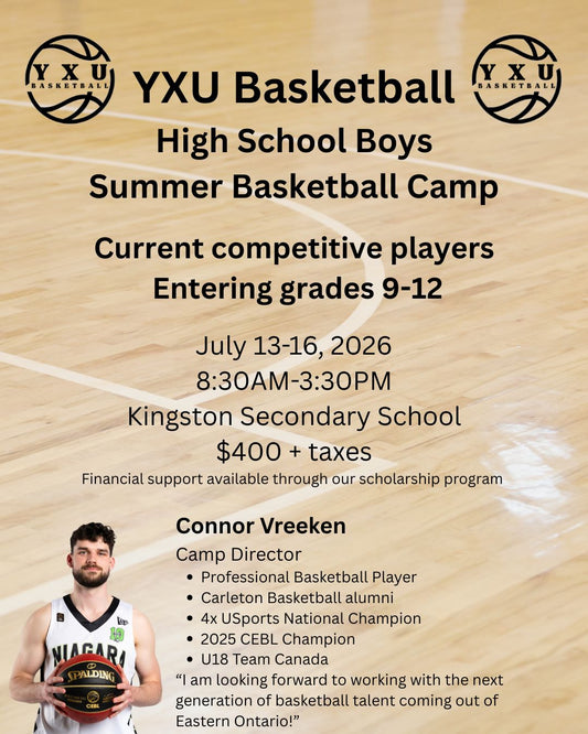 2026 YXU High School Boy's Camp
